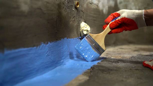 Commercial Vapor Barrier Installation project at a Williamstown, OH business property by SJ Waterproofing Pros